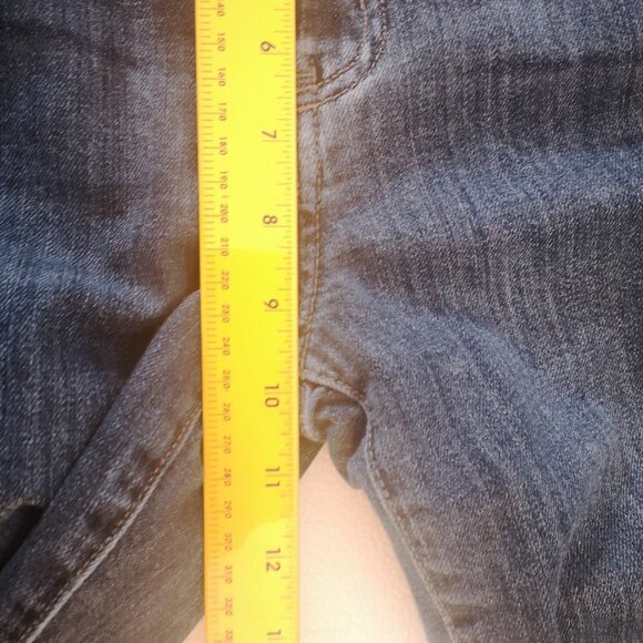 Eddie Bauer Ladies Boyfriend Fit Medium Wash Relaxed Leg Lined Jeans - Picture 15 of 16